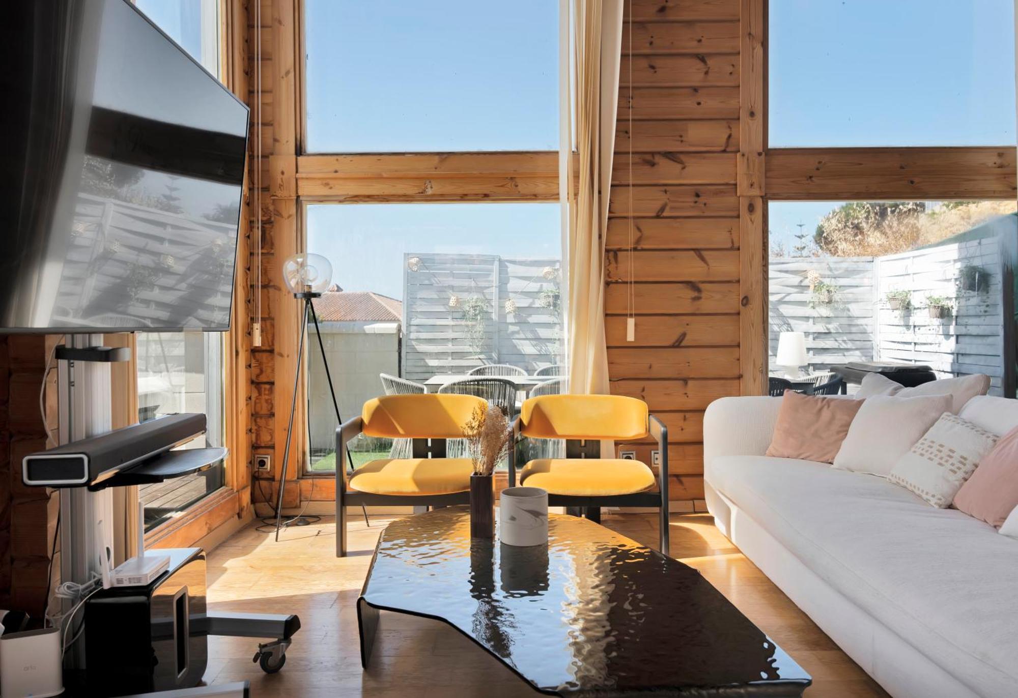 Increible Villa De Madera Con Vistas Al Mar Algeciras Exterior photo